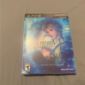 Sony Blue Final Fantasy X/X-2 HD Remaster PS3 Game